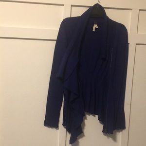 We the Free Ebb and Flow Jacket Sz Medium Blue